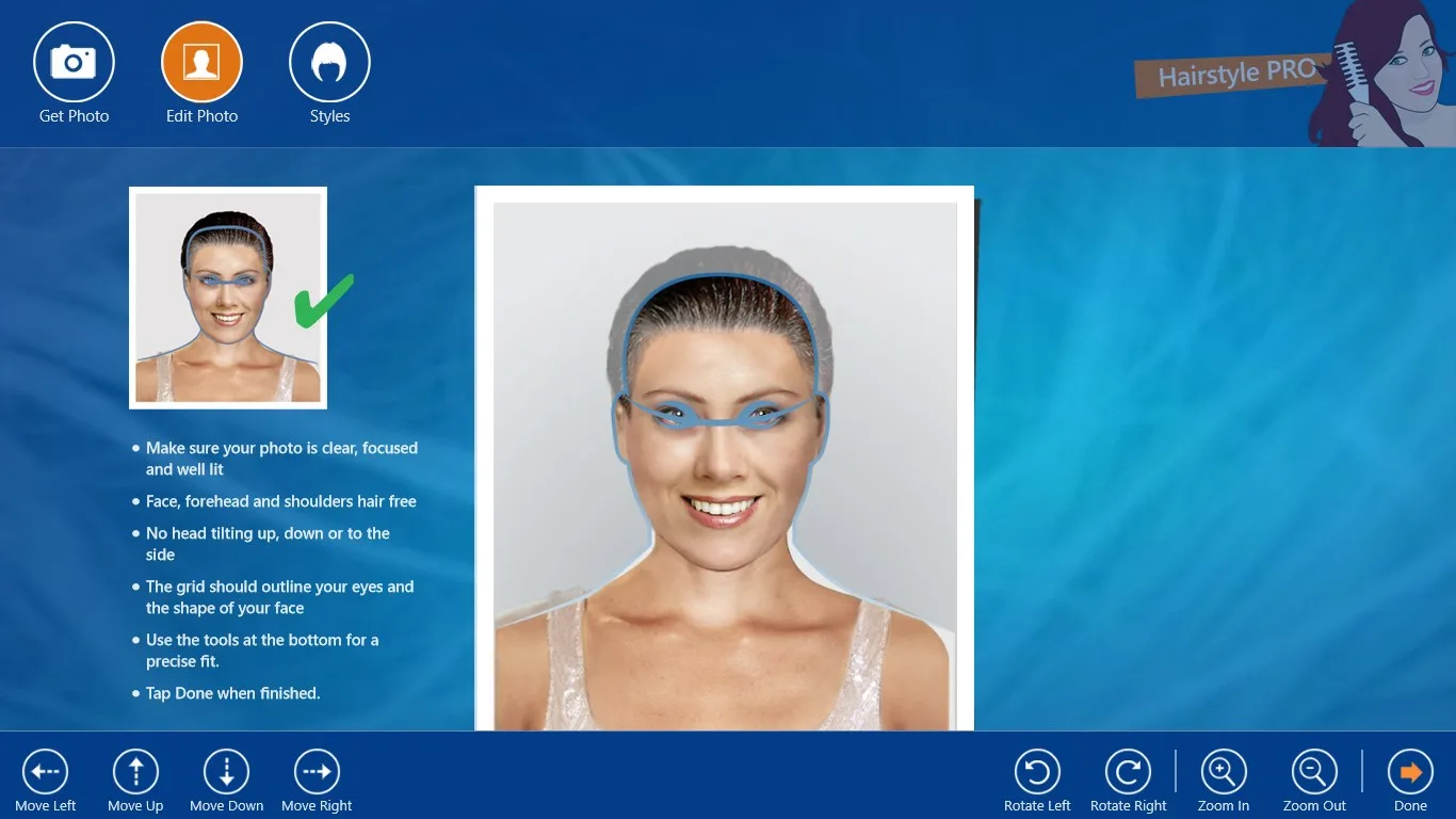 Hairstyle PRO screenshot 3