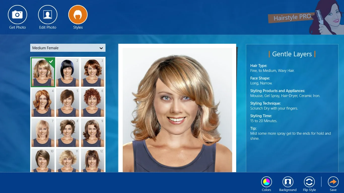 Hairstyle PRO screenshot 4