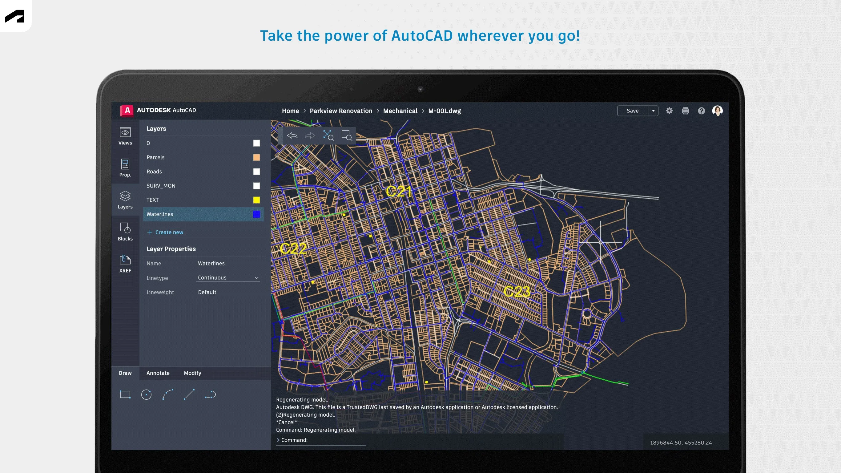 AutoCAD - DWG Viewer & Editor screenshot 4