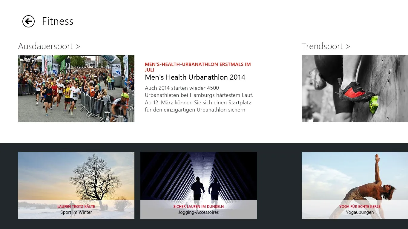 Men´s Health screenshot 3