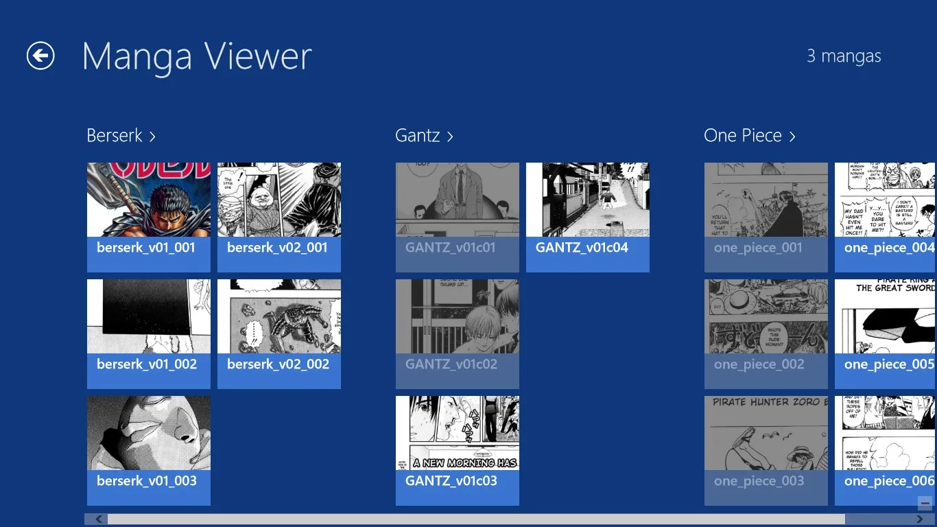 MangaViewer screenshot 1