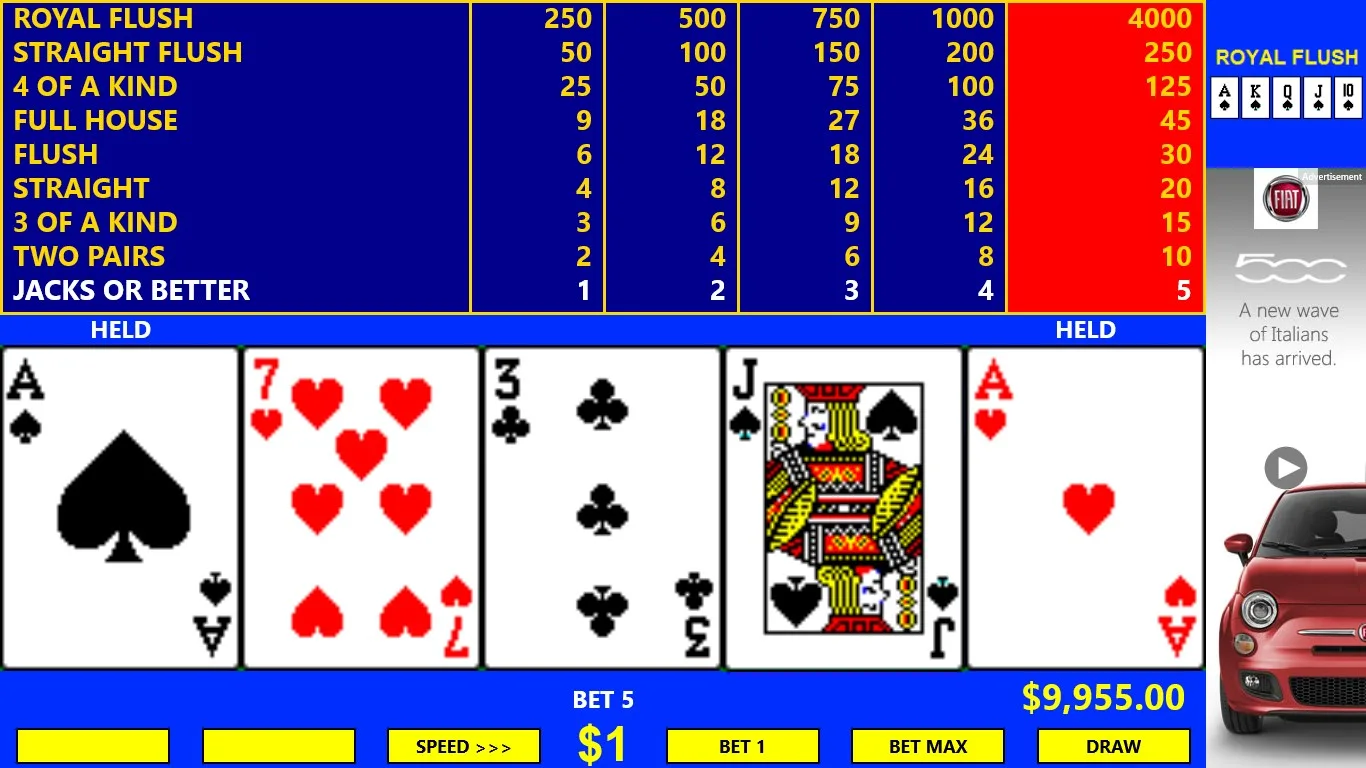 Royal Flush screenshot 1