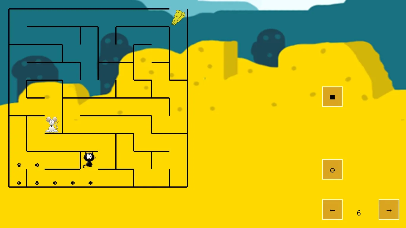 Cheese Chase (Cat vs Mouse) screenshot 2