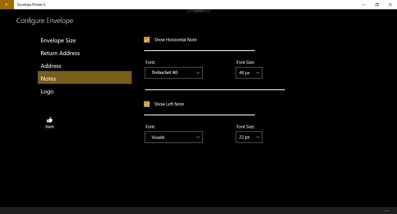 DC Envelope Printer screenshot 5