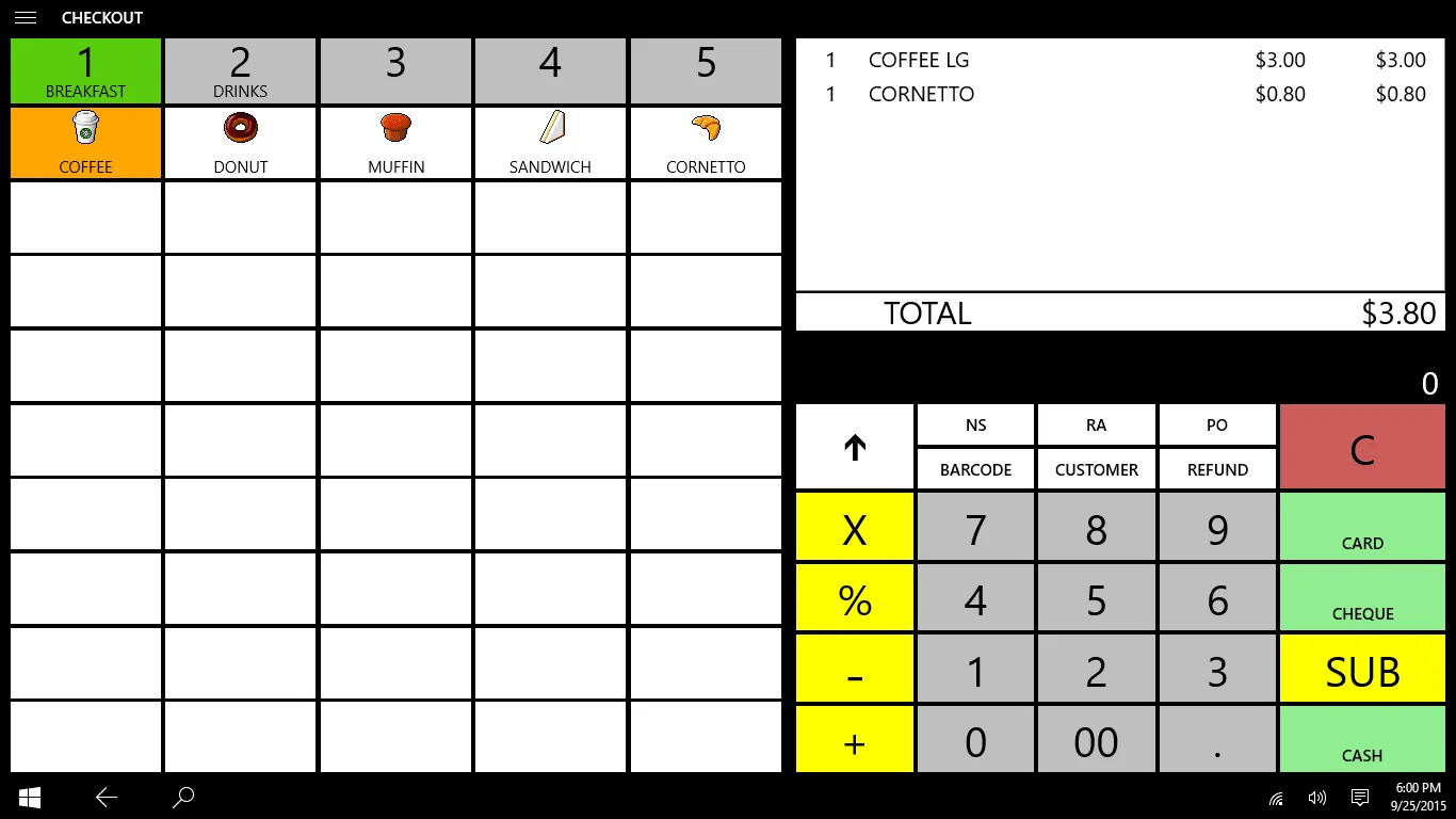 PosXP screenshot 1