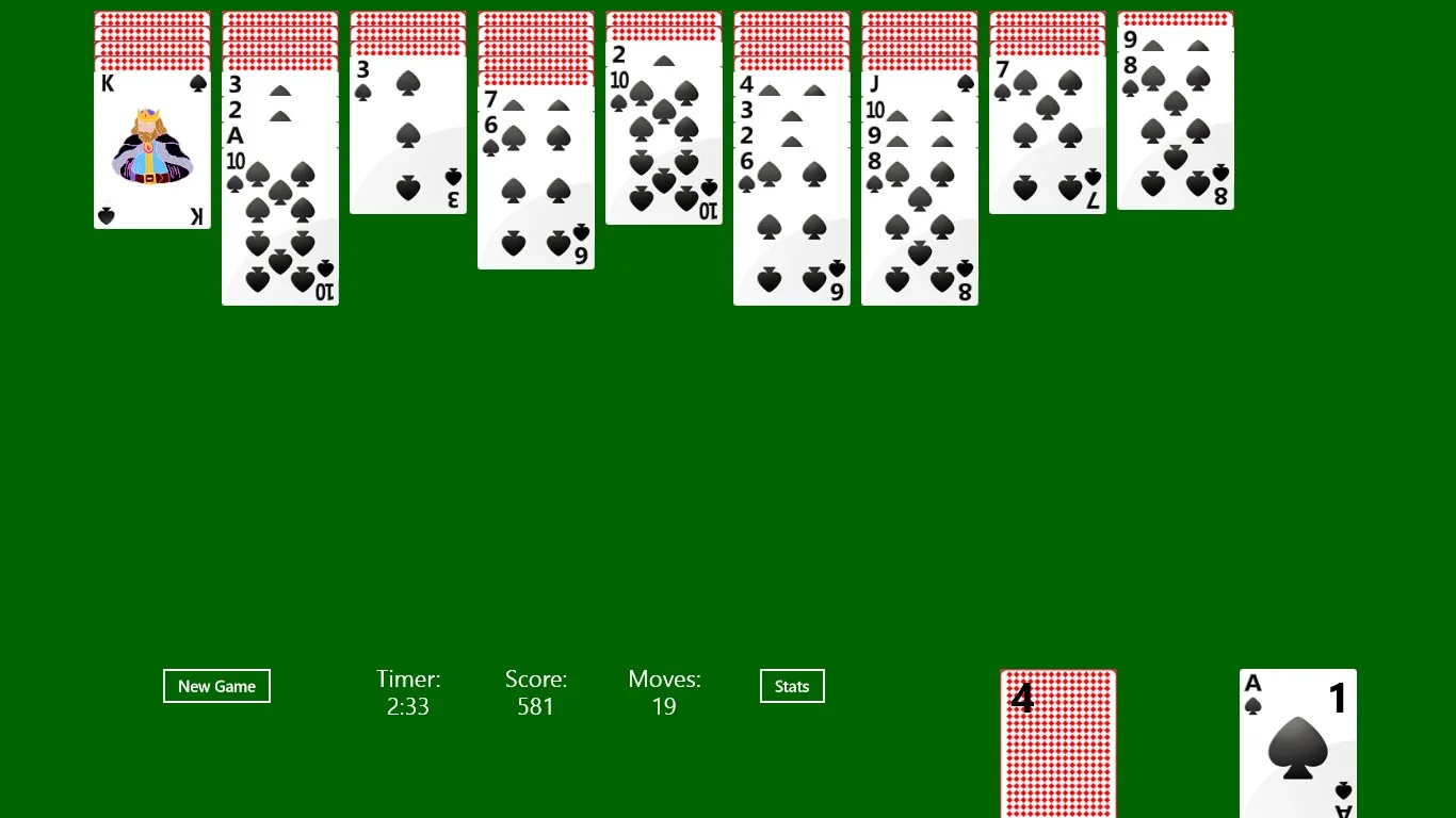 Free - Spider Solitaire screenshot 1