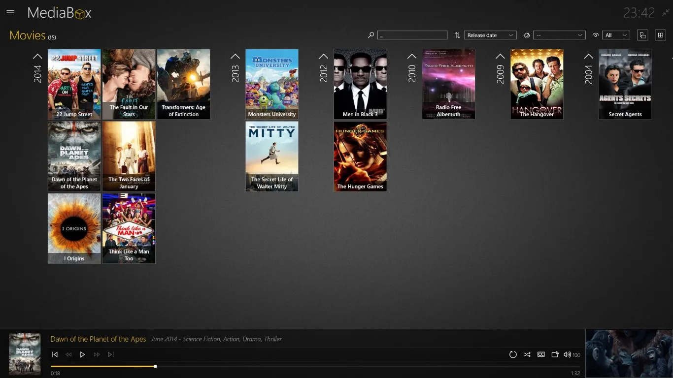 MediaBox screenshot 1