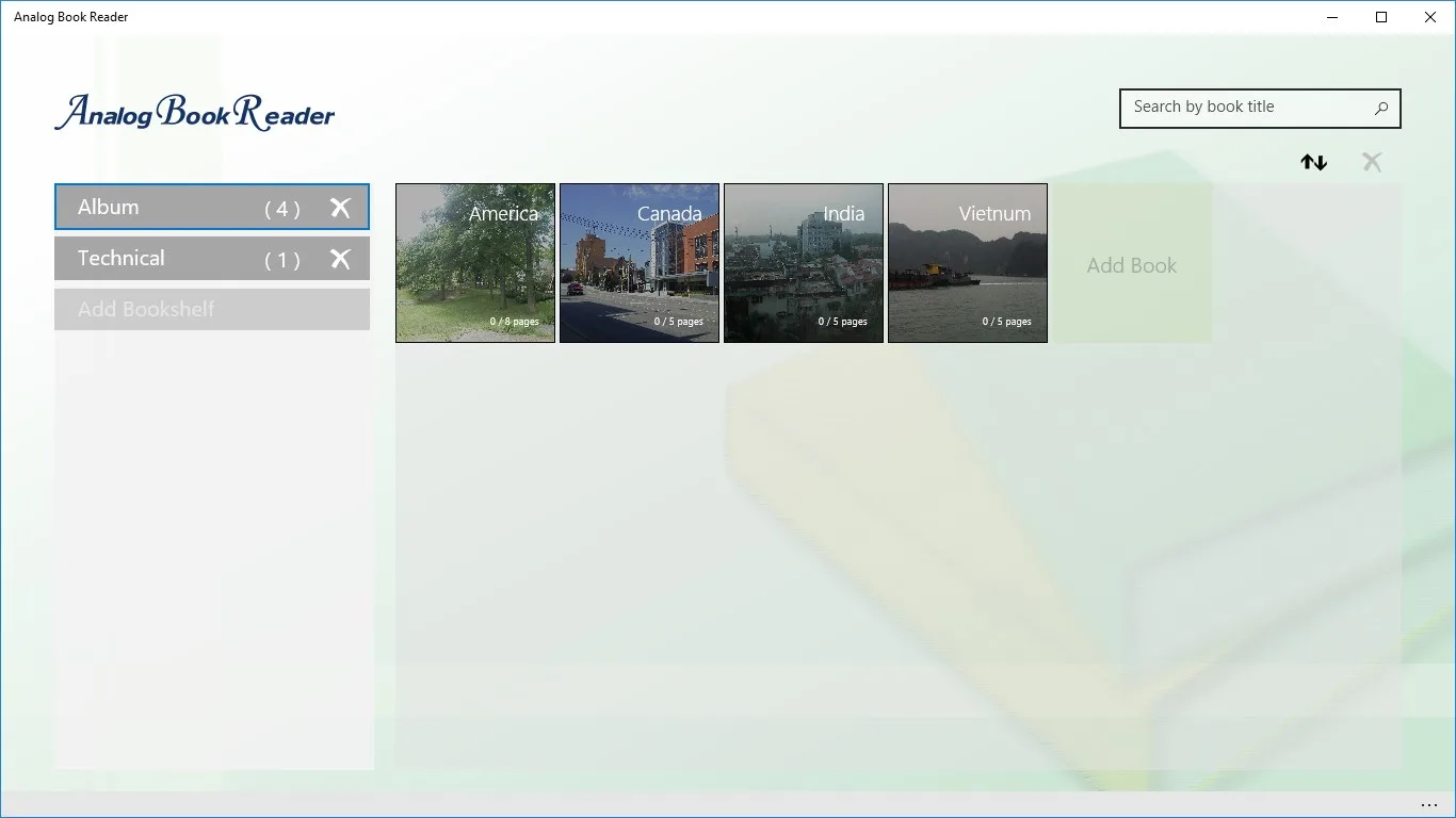 Analog Book Reader screenshot 1
