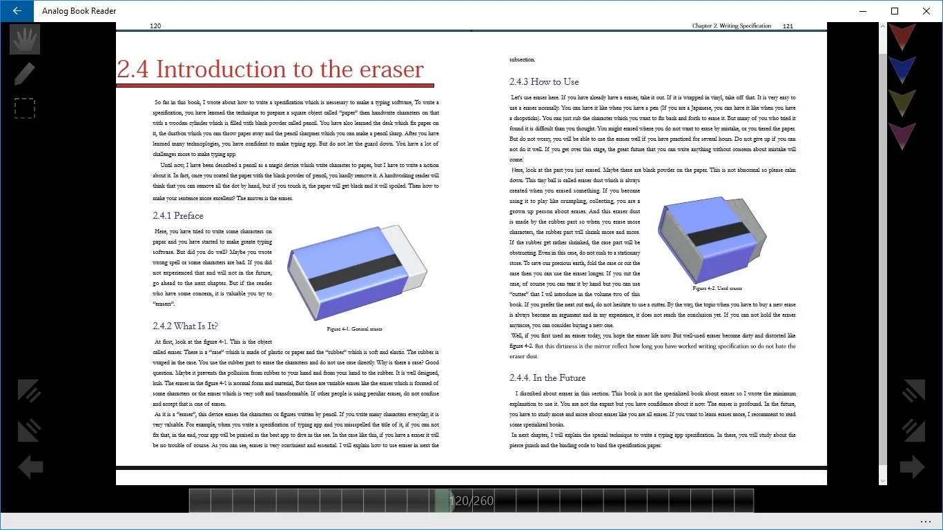 Analog Book Reader screenshot 2