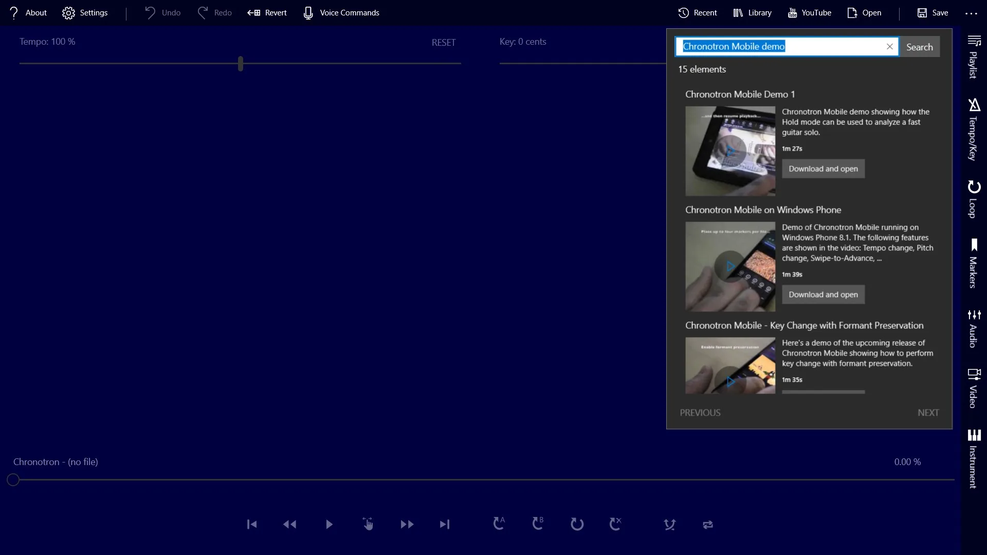 Chronotron screenshot 4