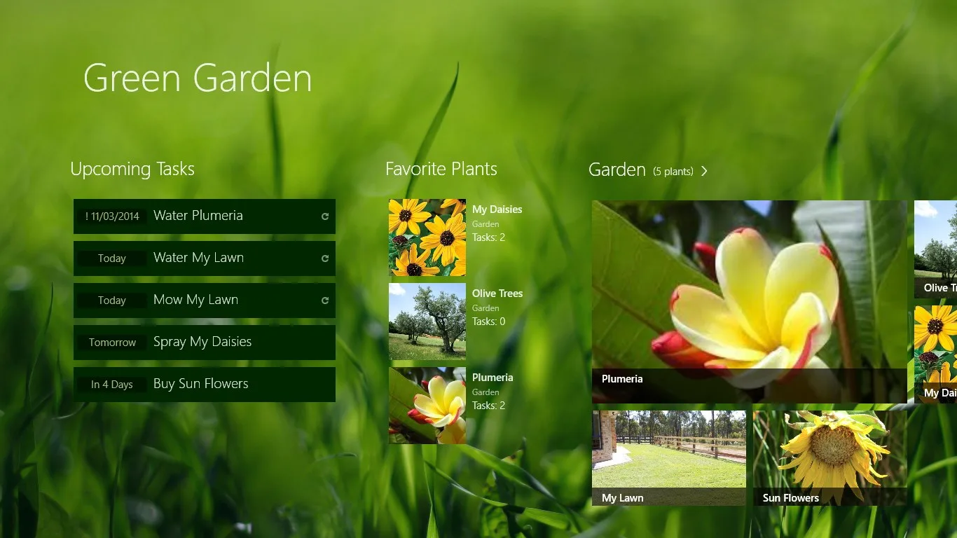 Green Garden screenshot 1