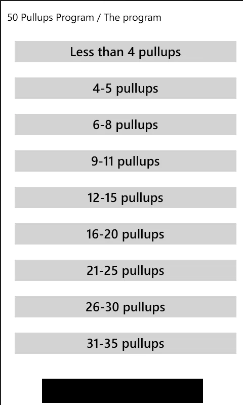 50 PullUps screenshot 2
