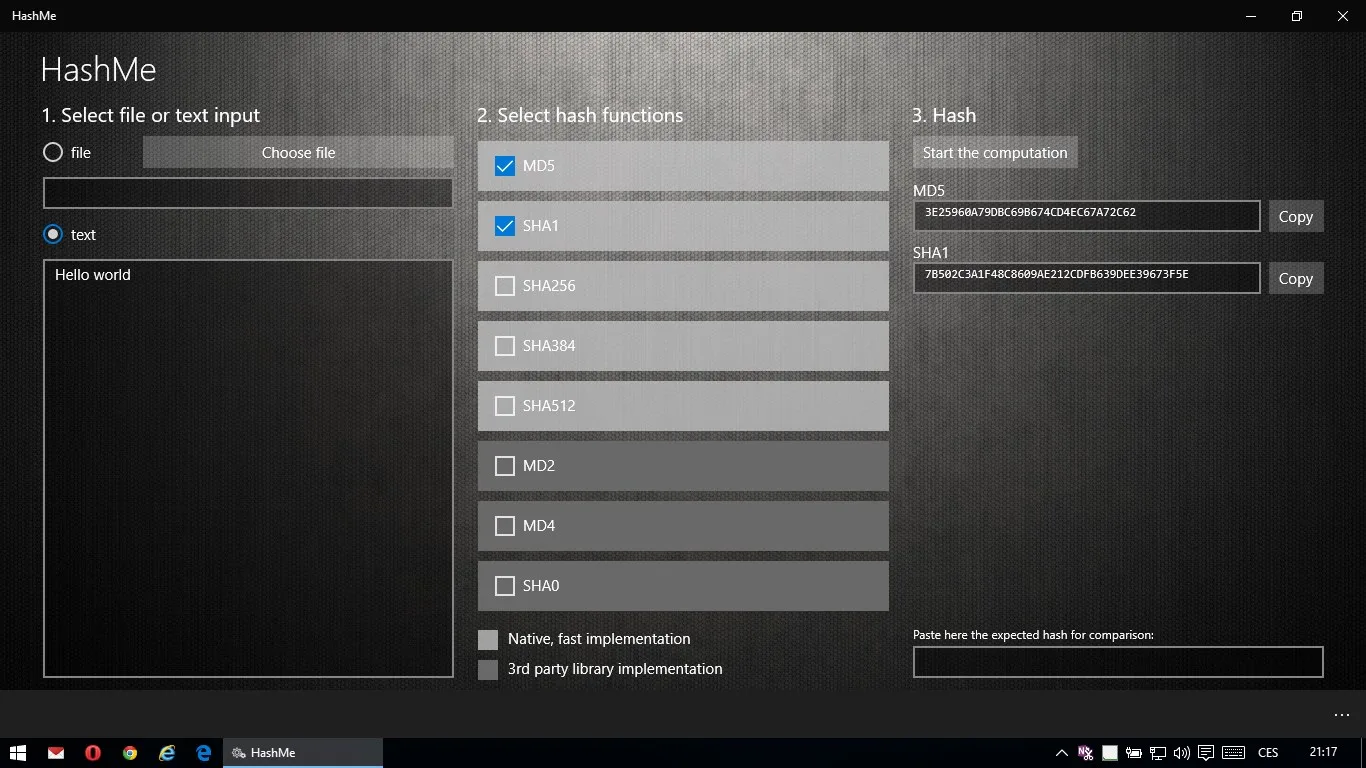HashMe screenshot 4