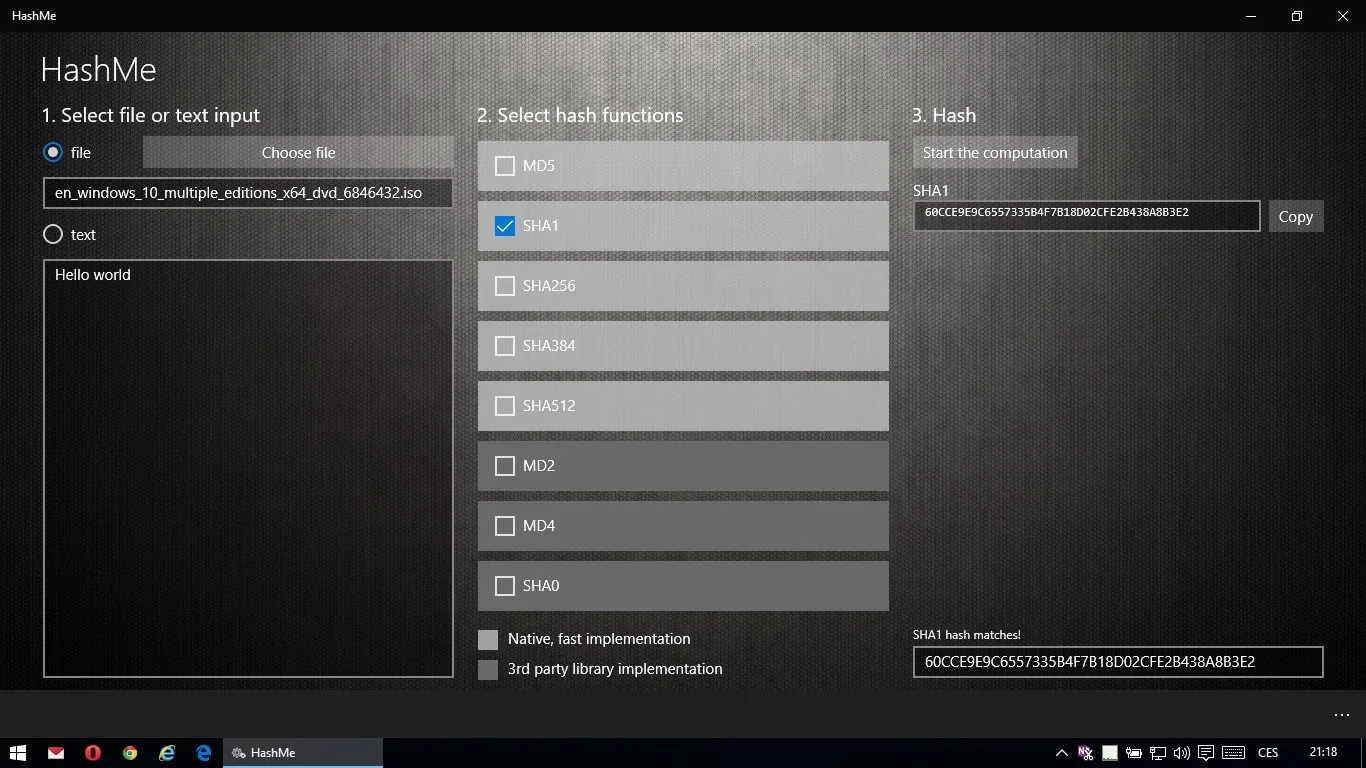 HashMe screenshot 5