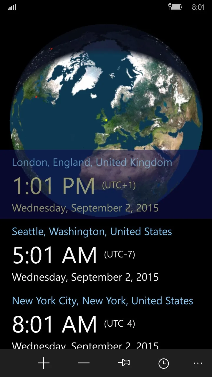 Globe Time screenshot 1
