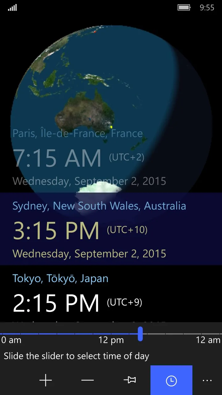 Globe Time screenshot 5
