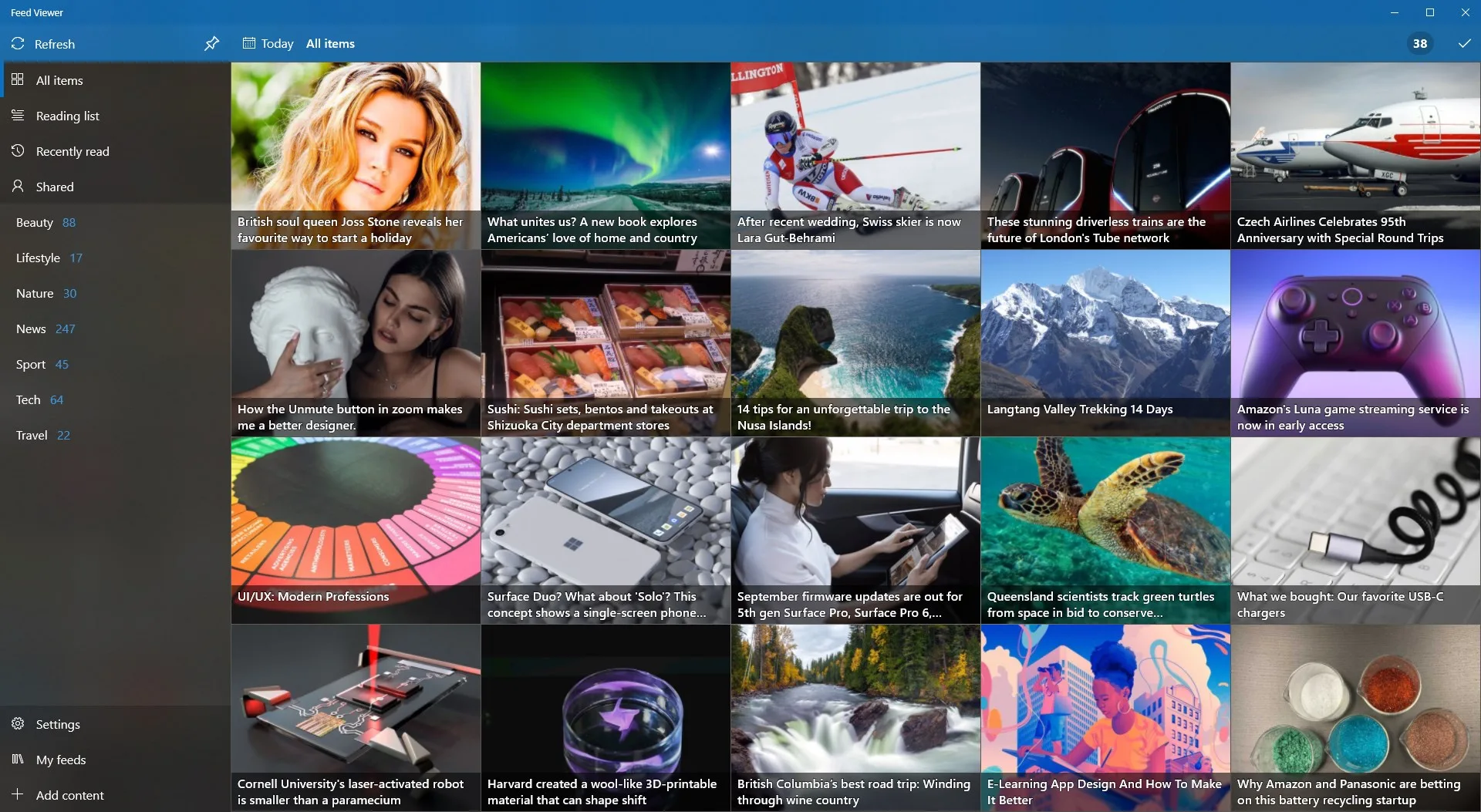 Feed Viewer screenshot 2