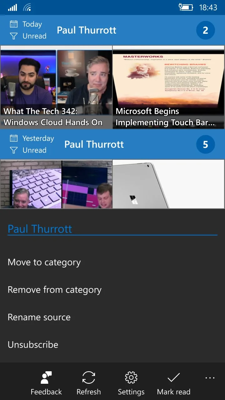 Feed Viewer screenshot 5