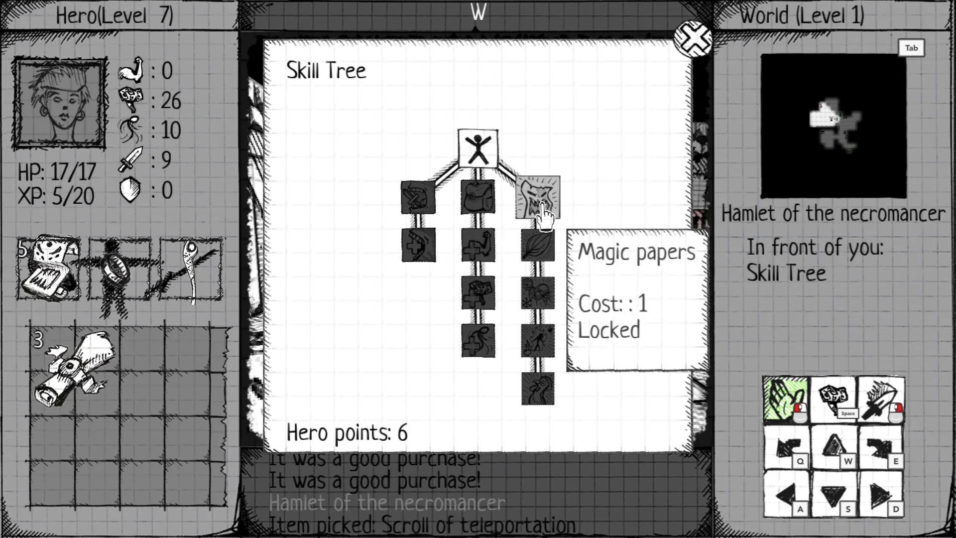 Drawngeon: Dungeons of Ink and Paper screenshot 2