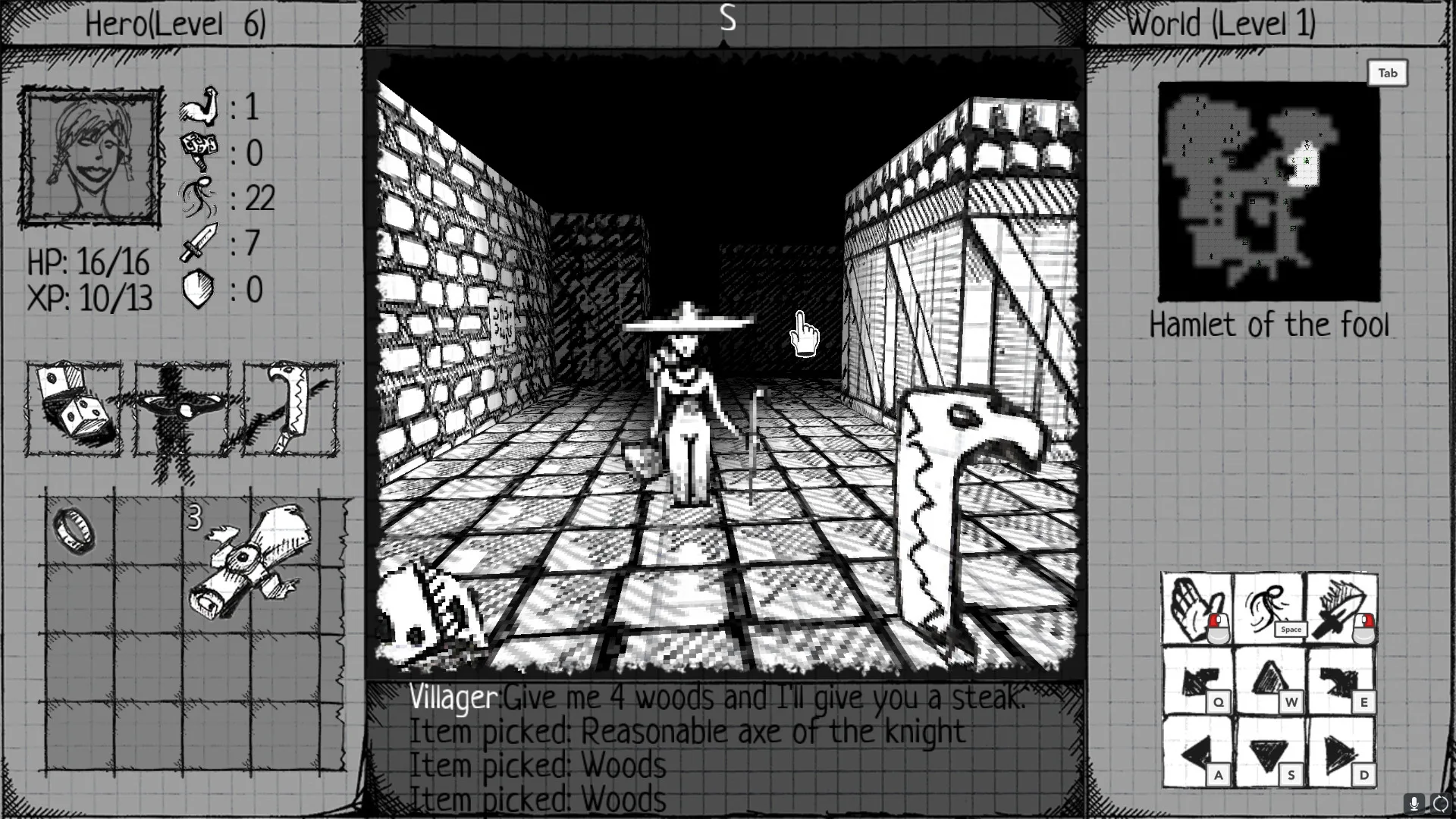 Drawngeon: Dungeons of Ink and Paper screenshot 4