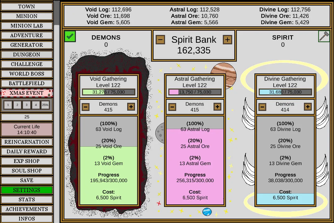 Wizard And Minion Idle screenshot 1