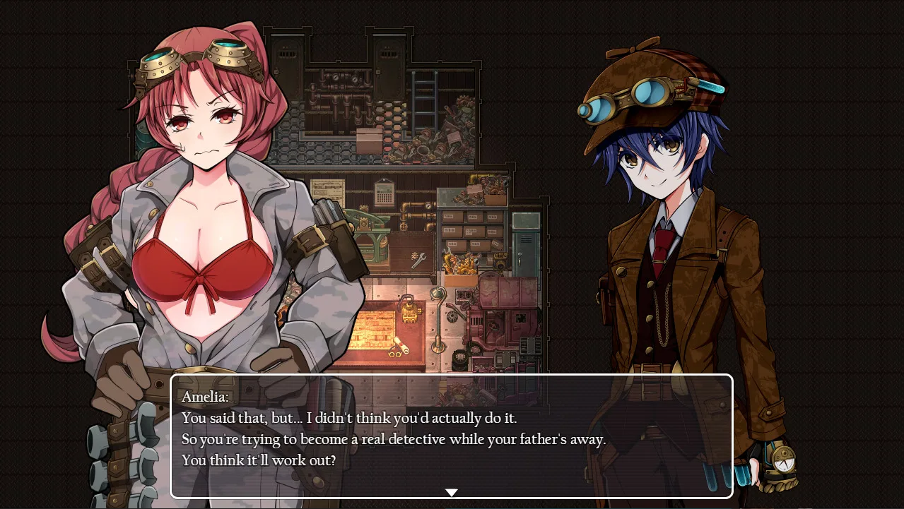 Detective Girl of the Steam City screenshot 2
