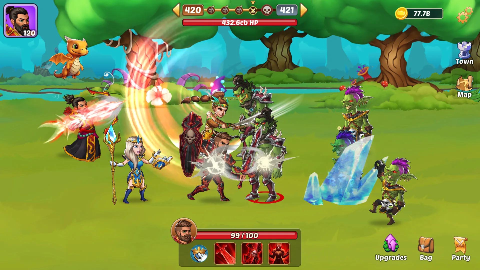 Firestone – Idle Clicker Online RPG screenshot 2