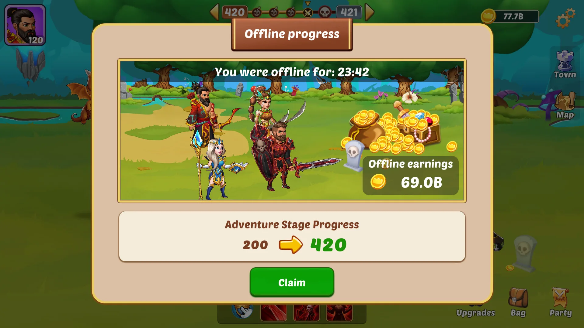 Firestone – Idle Clicker Online RPG screenshot 3