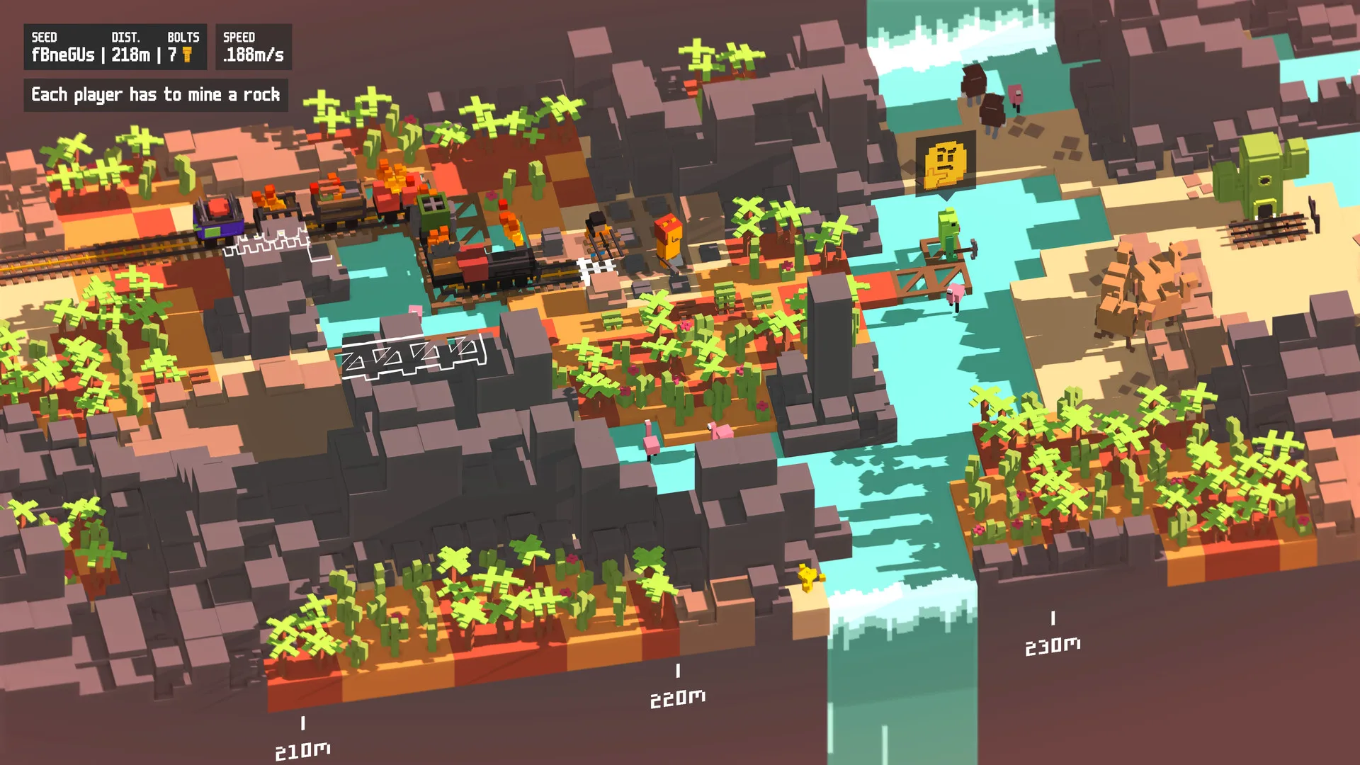 Unrailed! screenshot 1