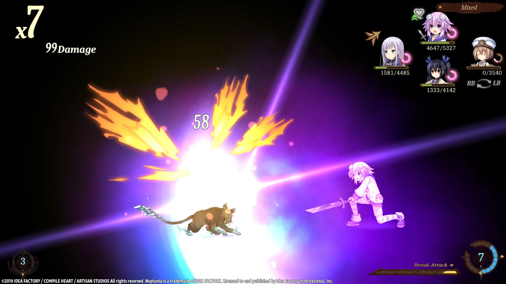 Super Neptunia RPG screenshot 3