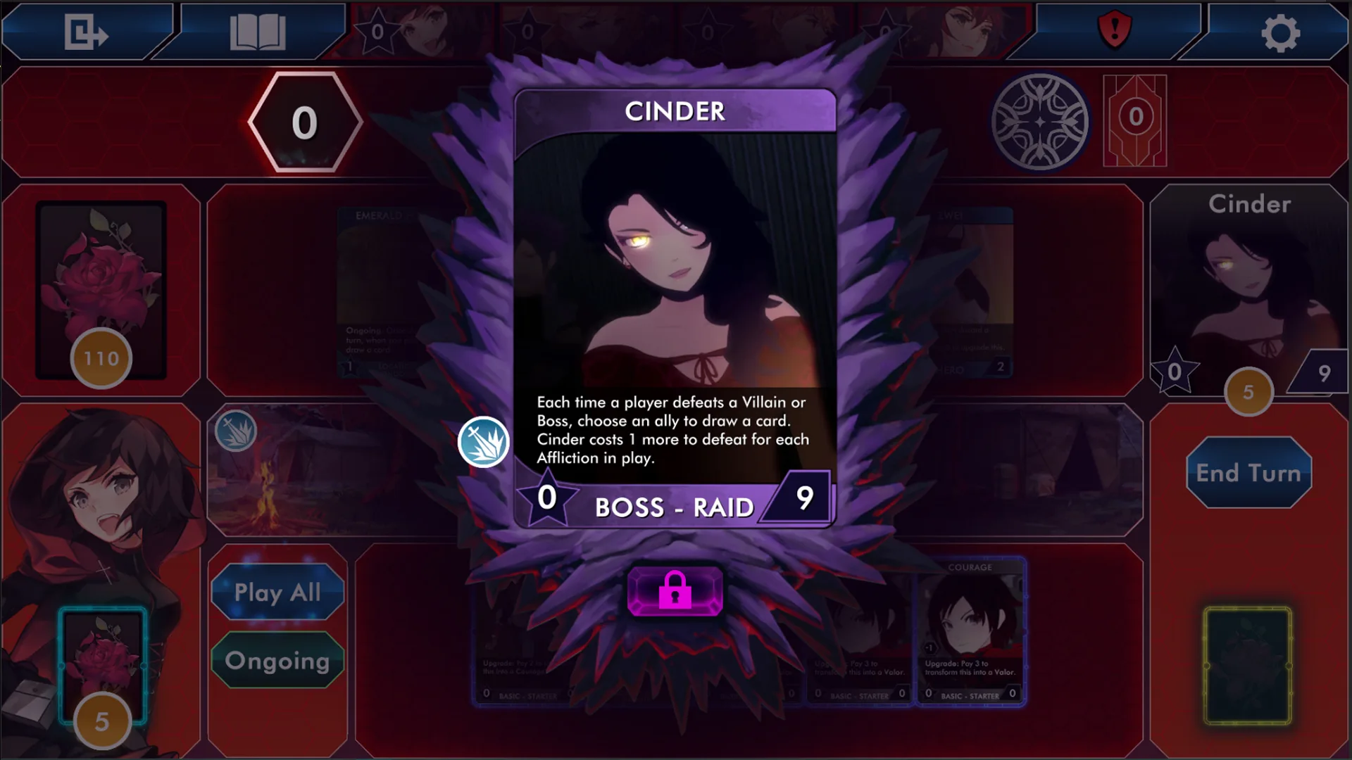 RWBY Deckbuilding Game screenshot 1