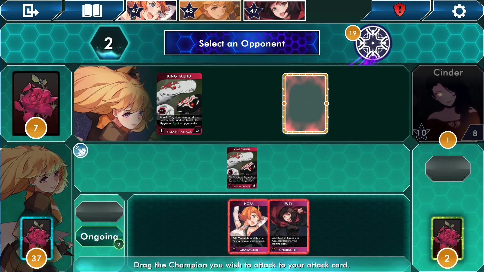 RWBY Deckbuilding Game screenshot 3