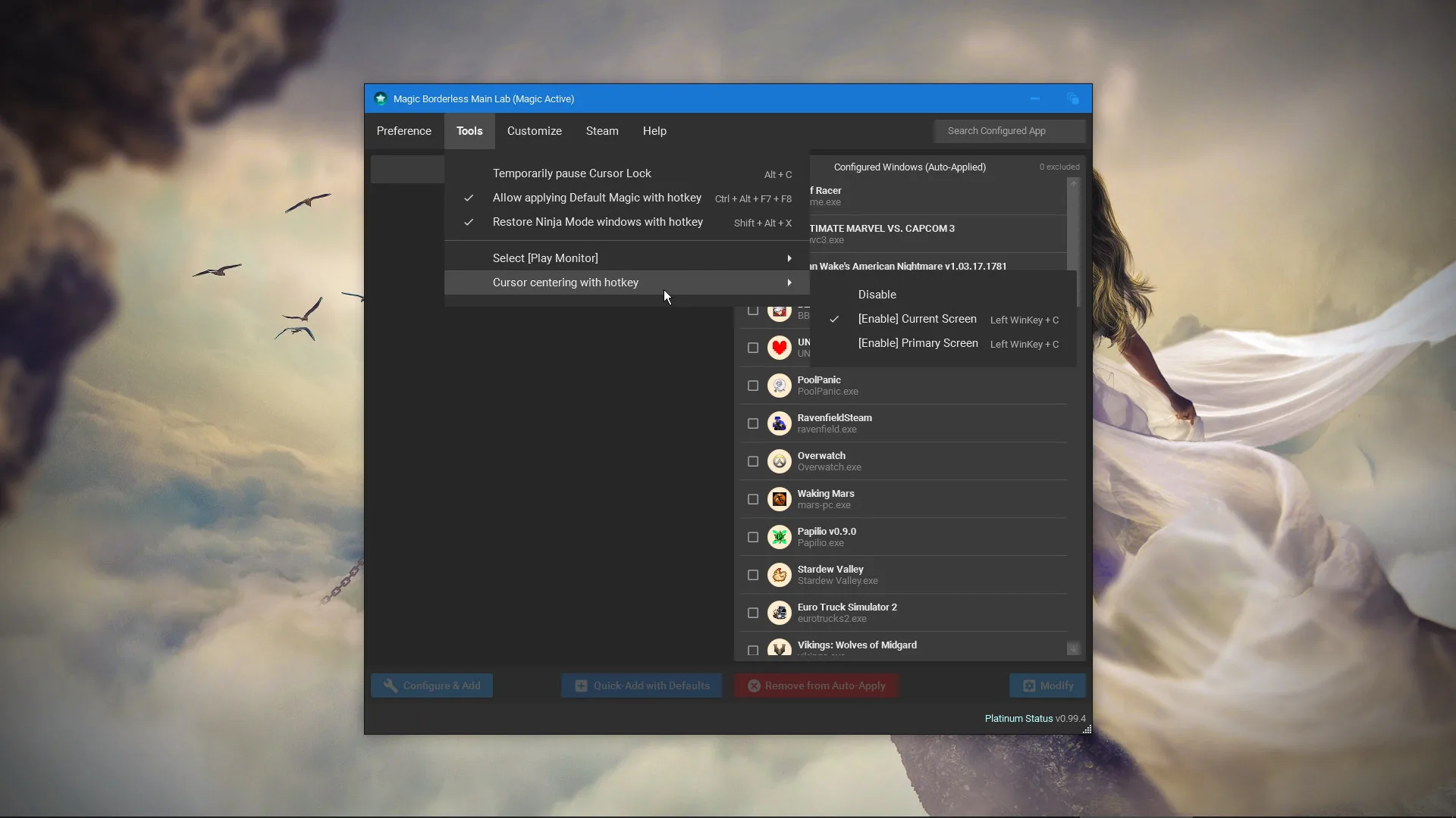 Magic Borderless screenshot 2