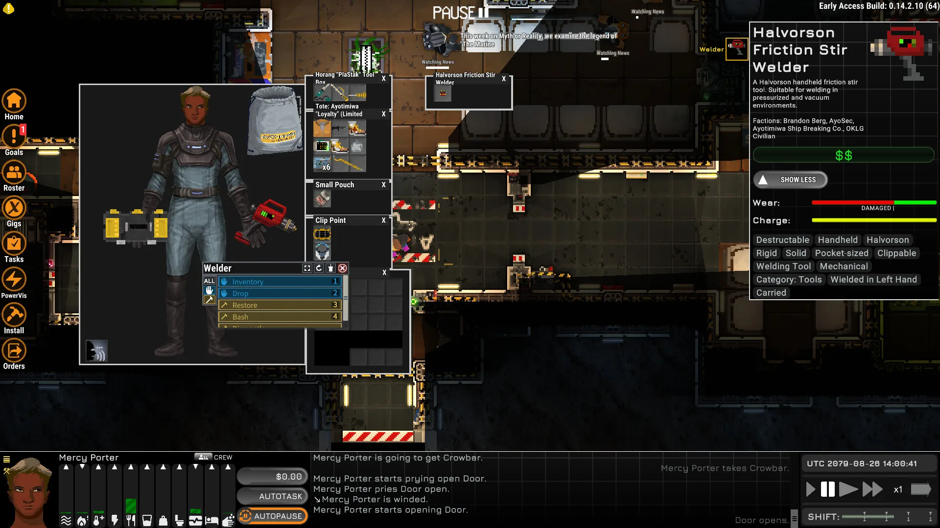 Ostranauts screenshot 1