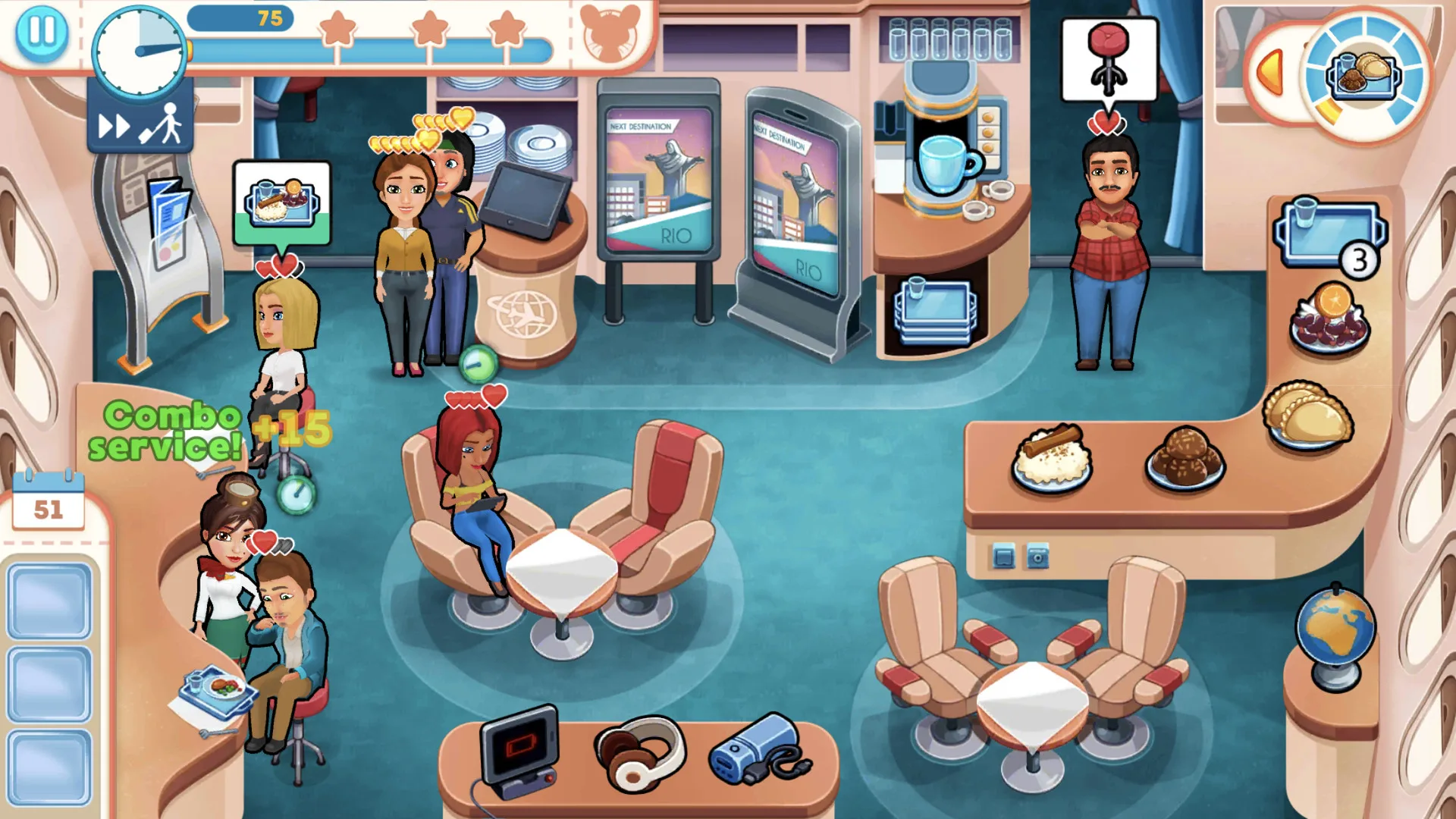 Amber's Airline - 7 Wonders screenshot 2