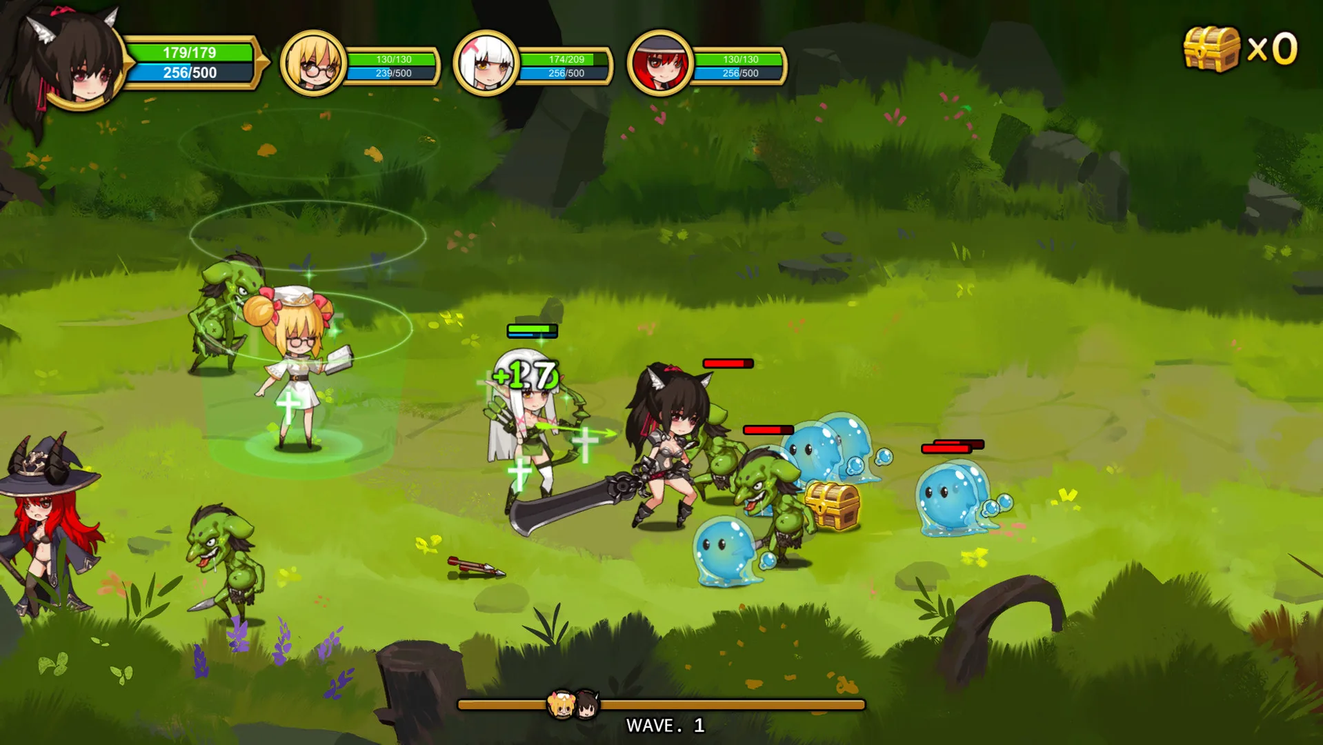 Treasure chest Corps-結界を維持するため、魔物を退治した screenshot 2