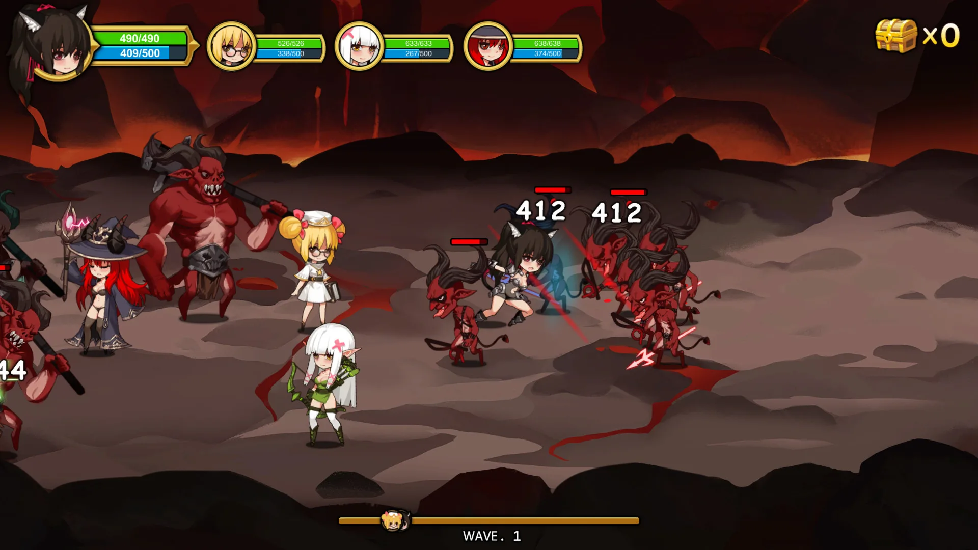 Treasure chest Corps-結界を維持するため、魔物を退治した screenshot 4