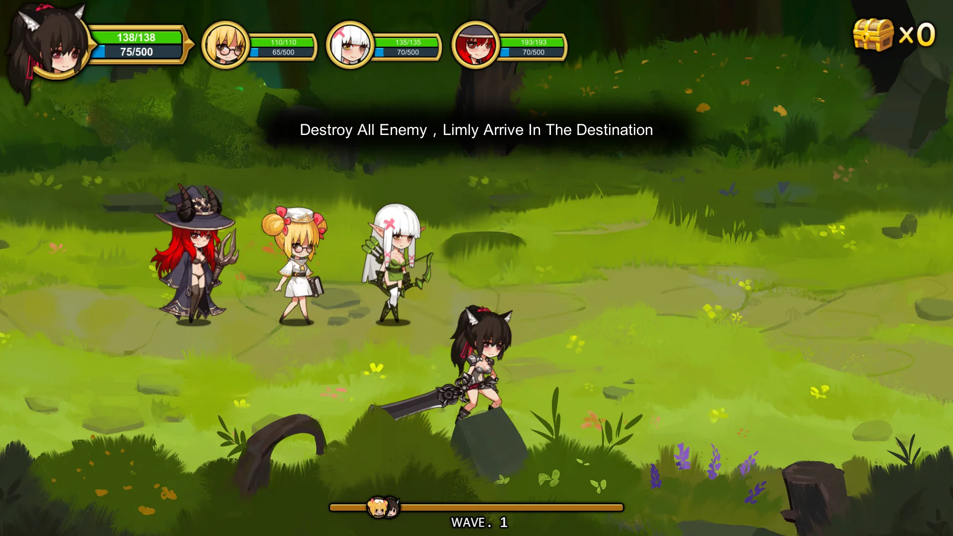 Treasure chest Corps-結界を維持するため、魔物を退治した screenshot 5