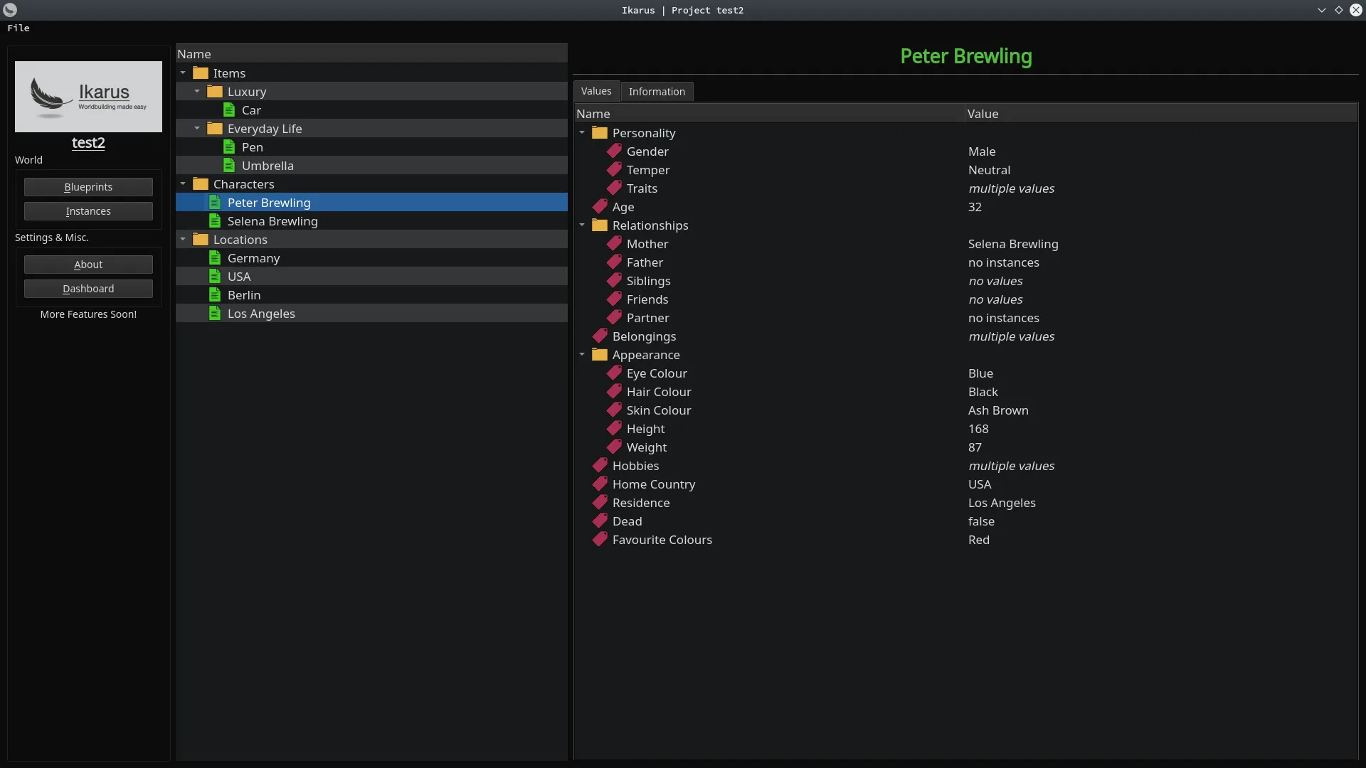 Ikarus screenshot 1