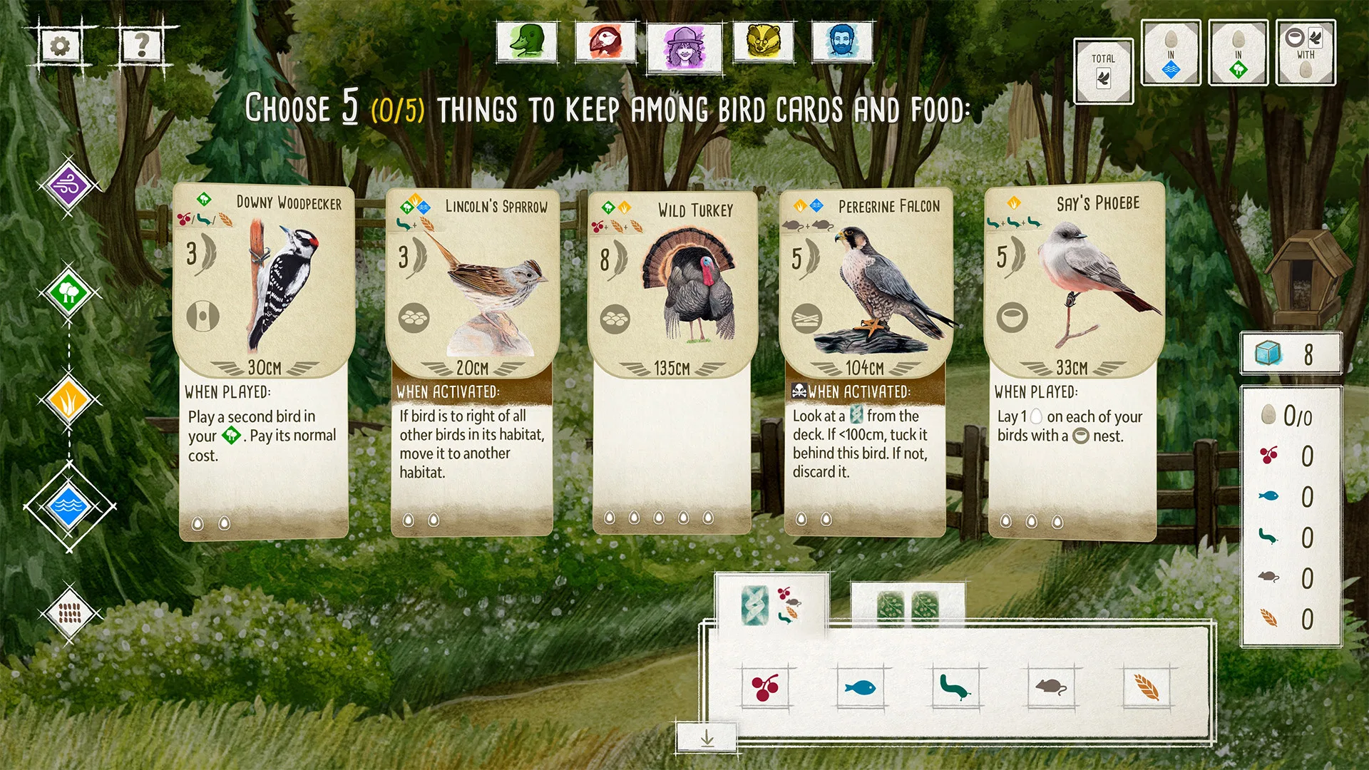 Wingspan screenshot 2