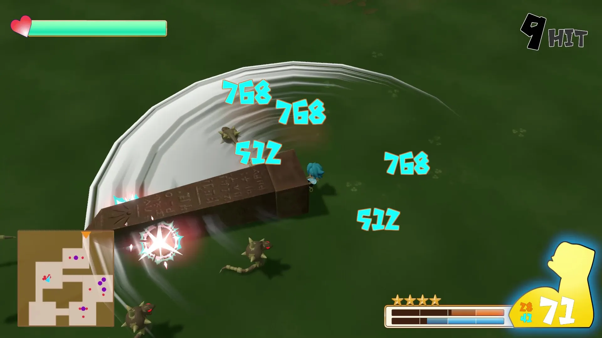 ぶんまわしヒーロー / Full Swing Hero screenshot 4