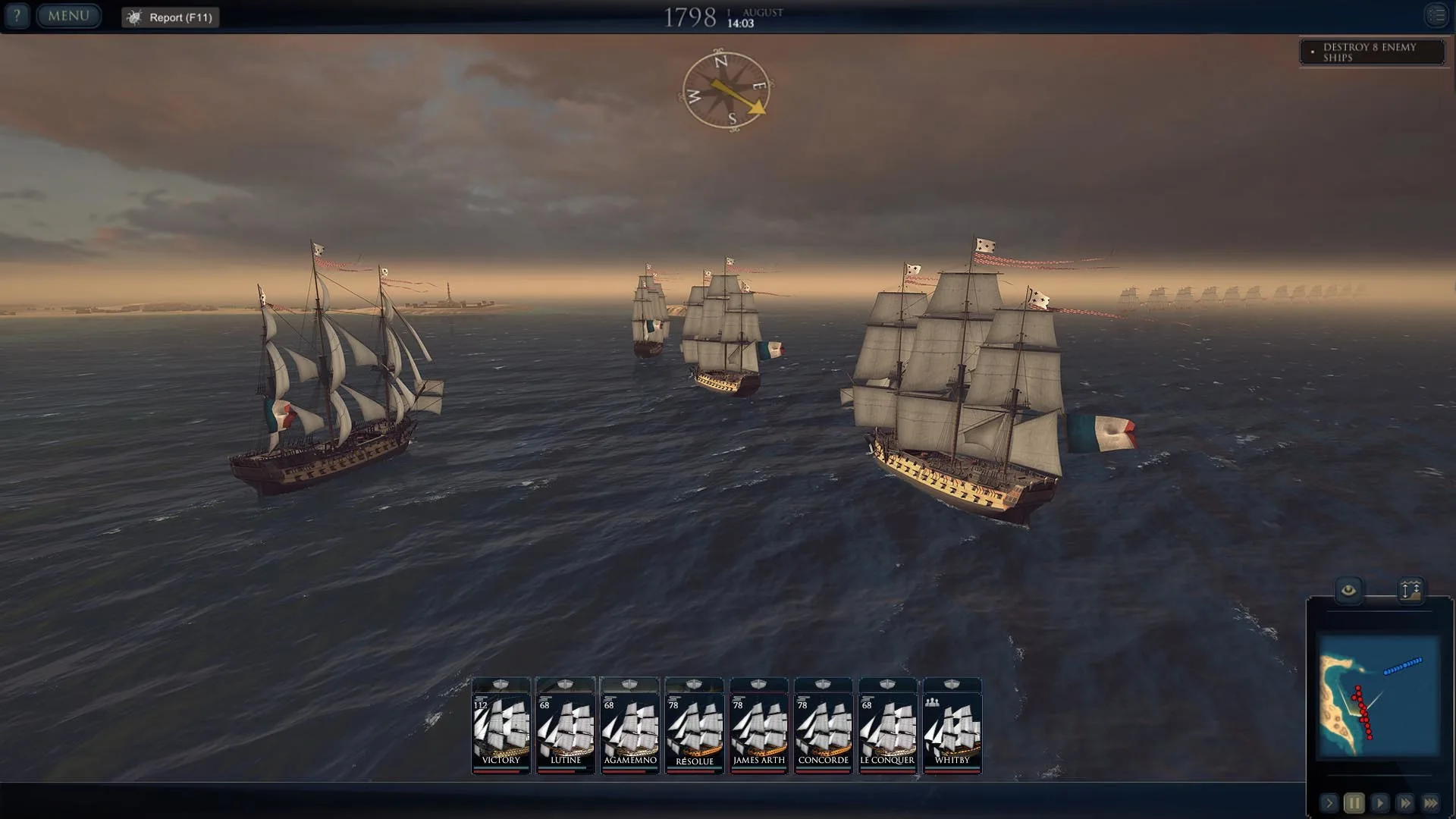 Ultimate Admiral: Age of Sail screenshot 5