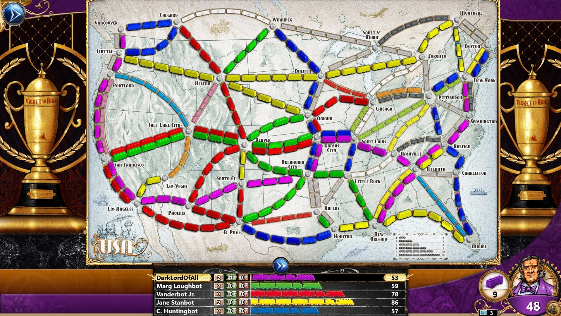 Ticket to Ride: Classic Edition screenshot 4