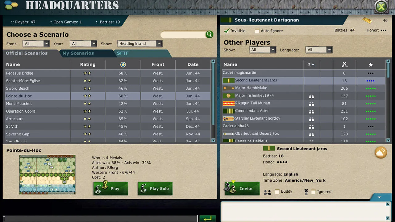Memoir '44 Online screenshot 2