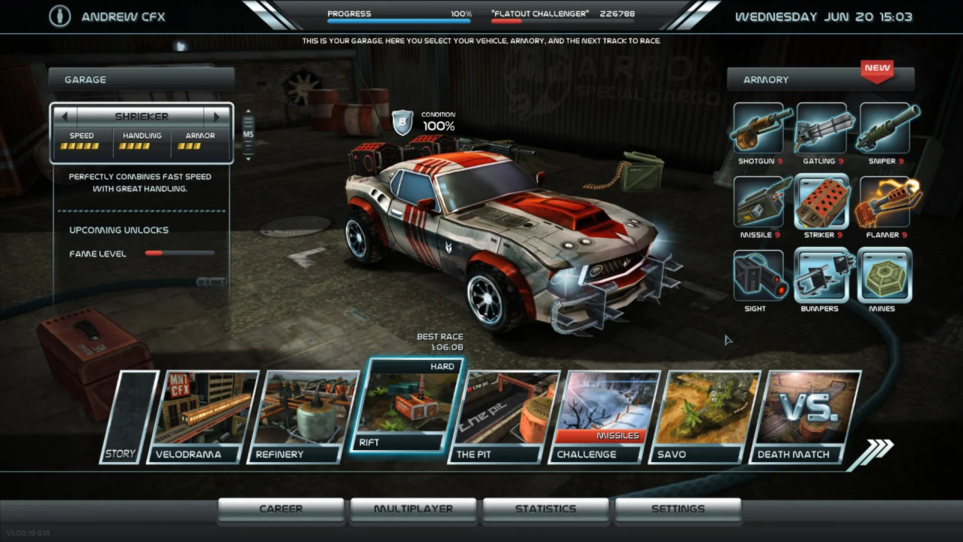 Death Rally screenshot 1