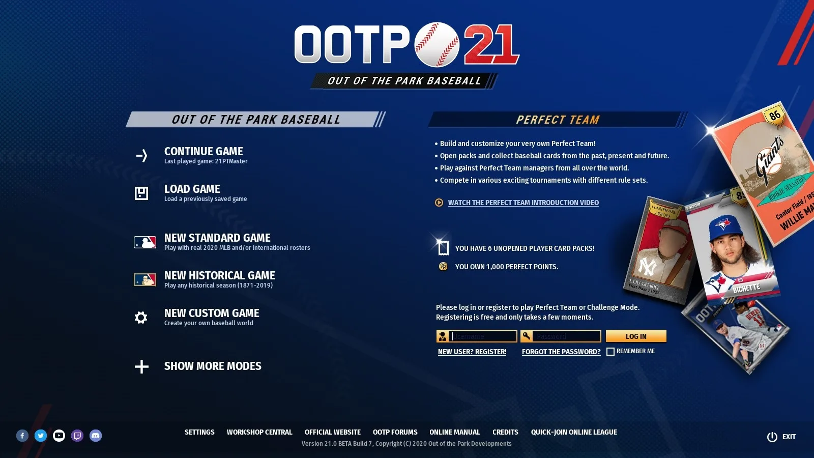 Out of the Park Baseball 21 screenshot 1