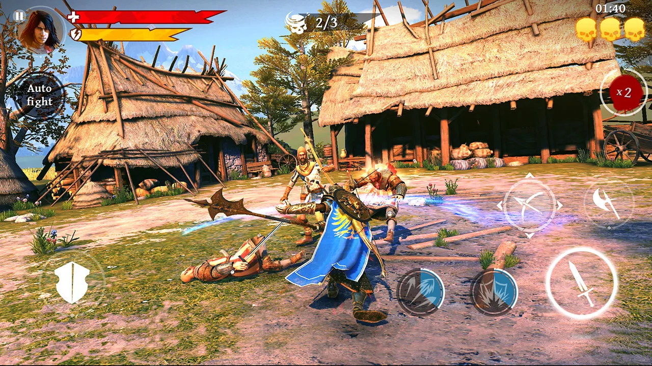 Iron Blade: Medieval RPG screenshot 2