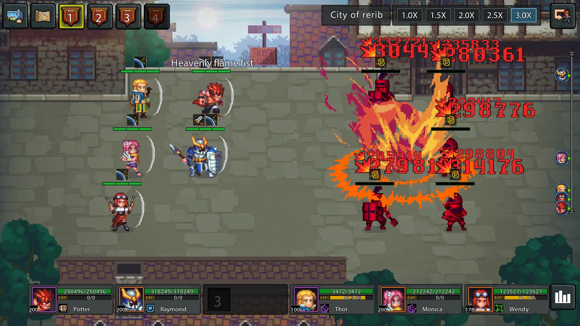 No-brainer Heroes 挂机吧！勇者 screenshot 1
