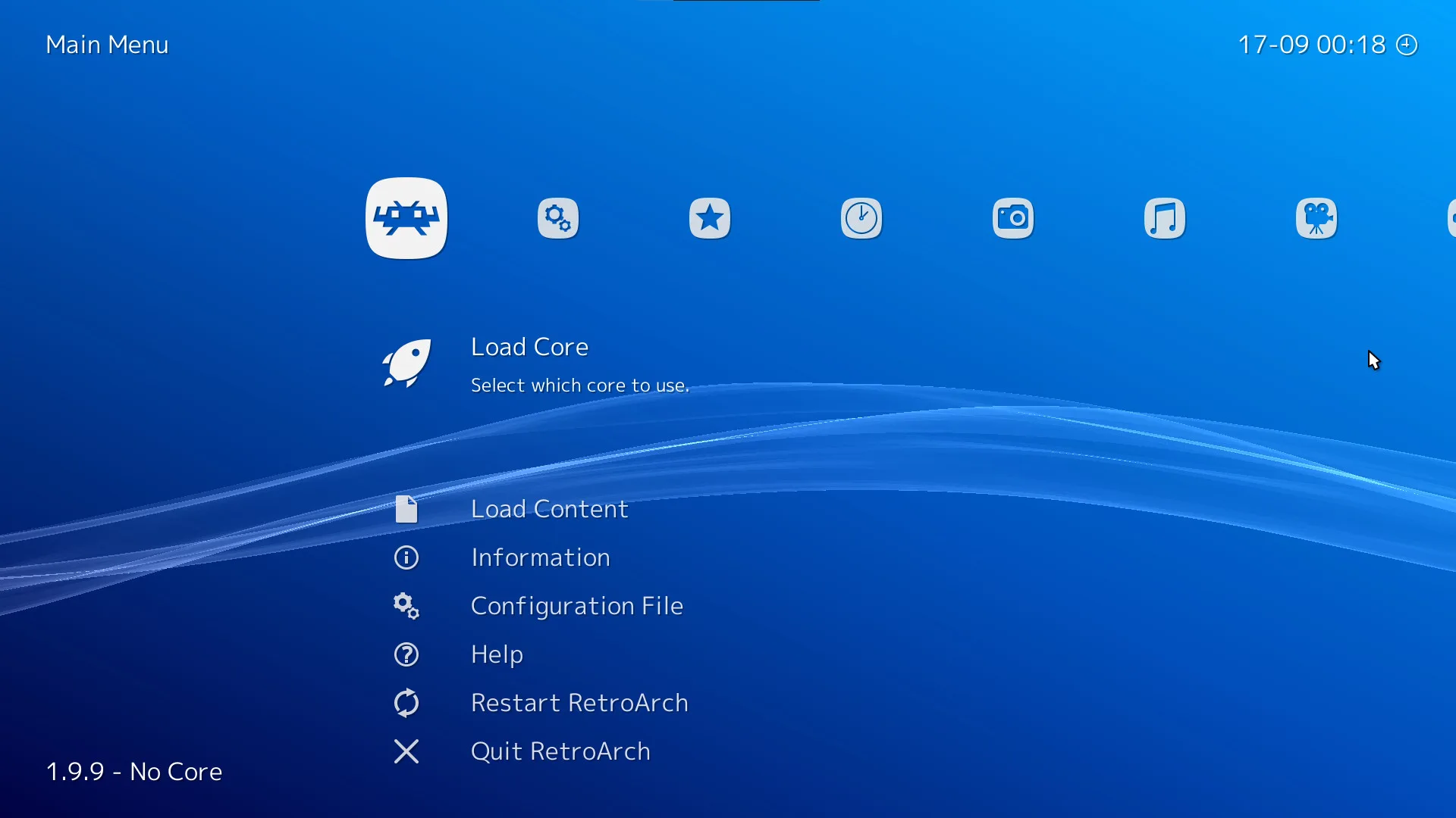 RetroArch screenshot 5