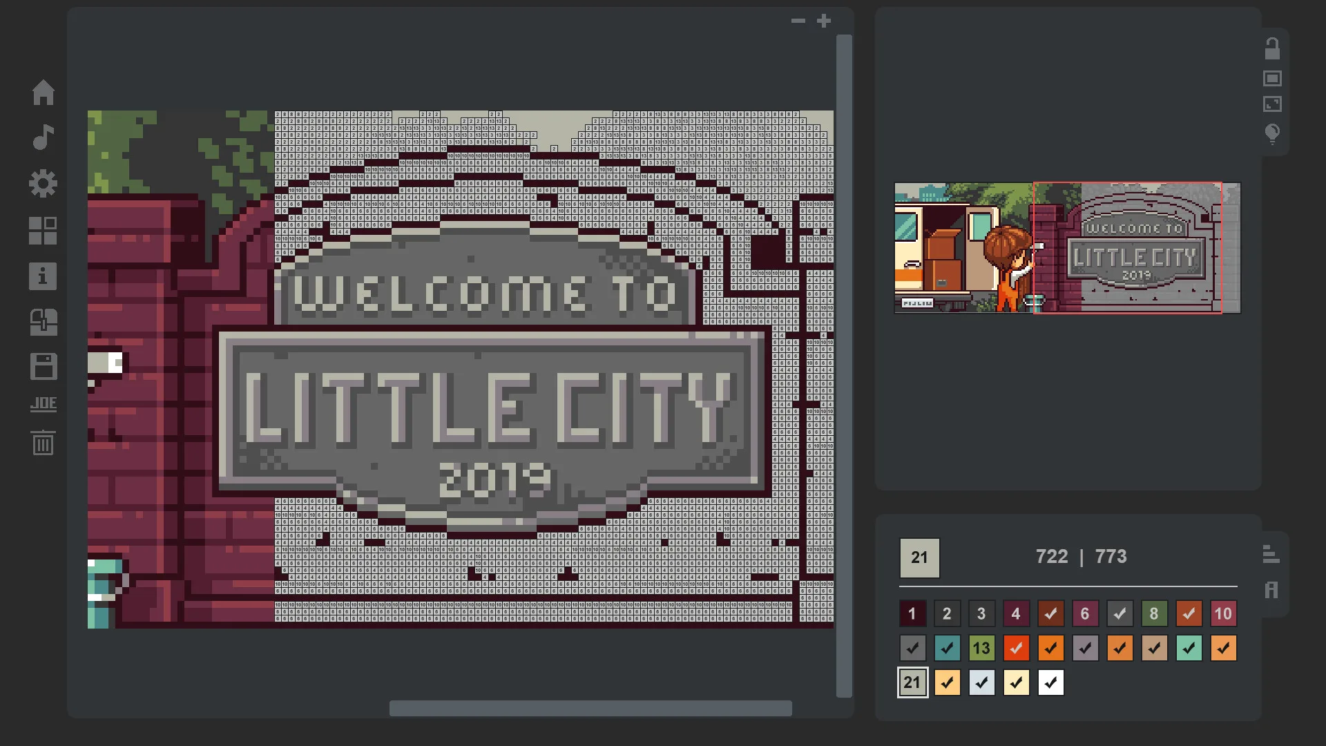 Coloring Game: Little City screenshot 5